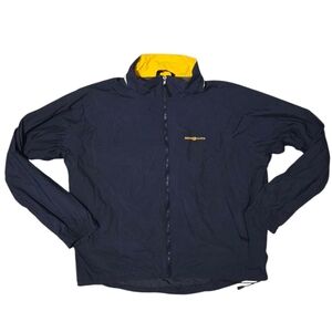 Henri Lloyd Sailing Rain‎ Outdoor Waterproof Mesh Lined Coat Jacket Pockets XXL